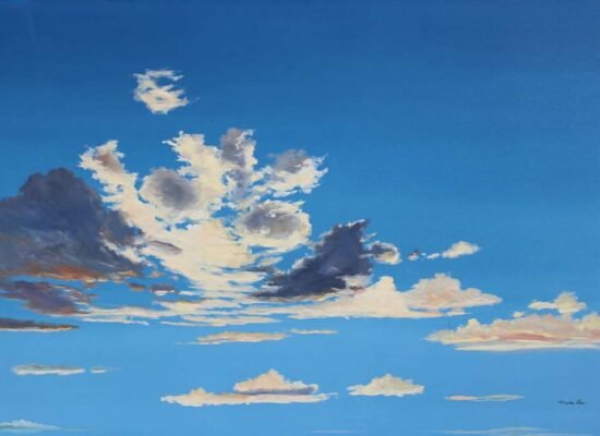 DER VIERUNDZANZIGSTE SEPTEMBER von Martin Eller, Werkverzeichnis Nr. 1825, Leinwand 80 x 120 cm - Galerie Alte Schule