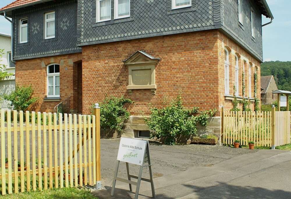 Galerie Alte Schule, Ansicht von der Straße aus