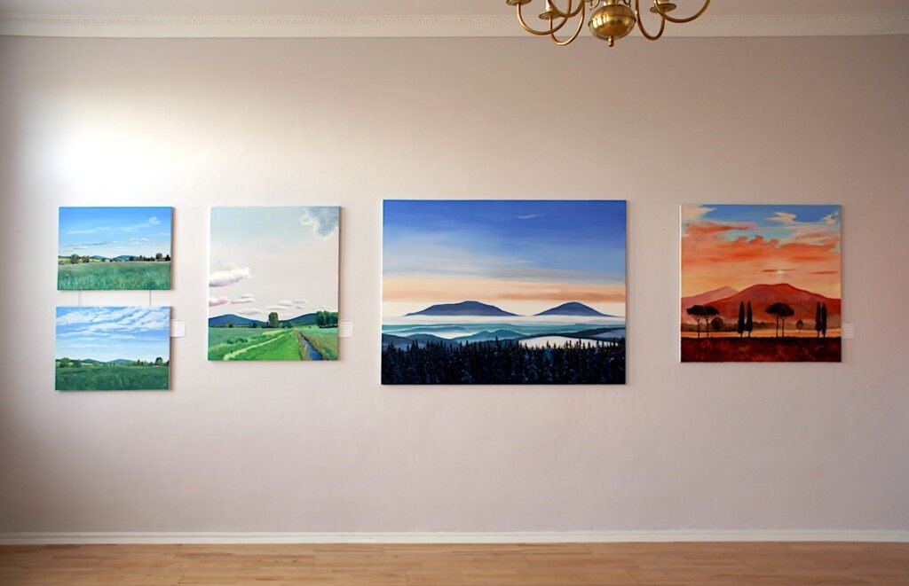 HERBSTAUSSTELLUNG 2025, Gleichberge-Serie von Martin Eller - Galerie Alte Schule