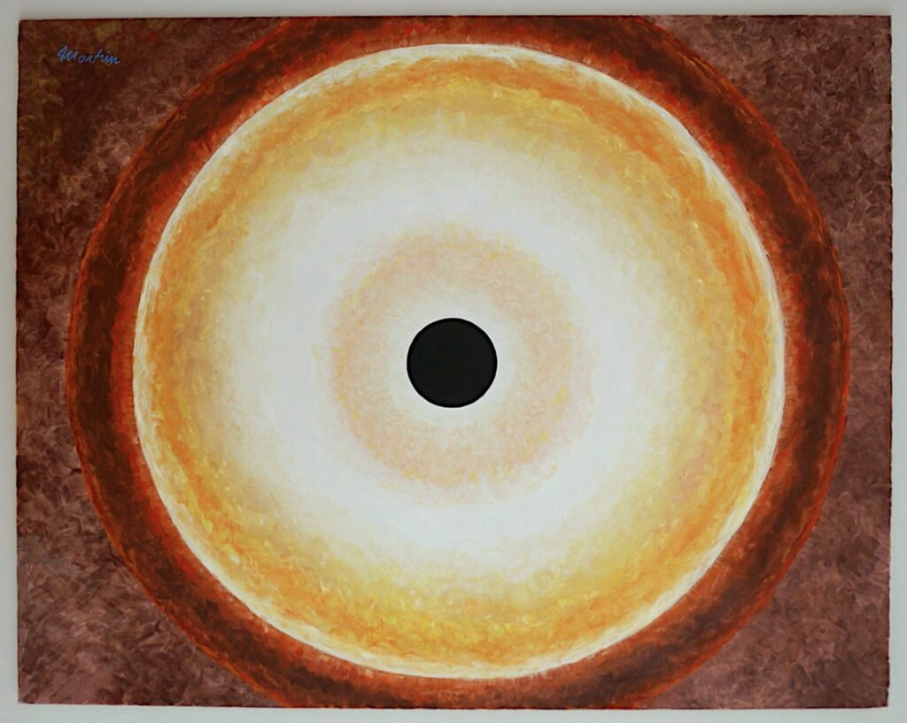 PLANCK von Martin Eller, Öl auf Leinwand, 2025 - Galerie Alte Schule