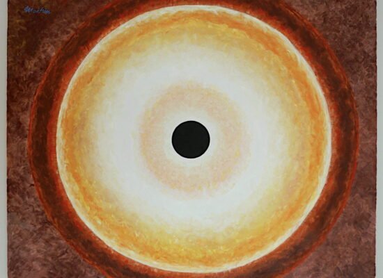 PLANCK von Martin Eller, Öl auf Leinwand, 2025 - Galerie Alte Schule