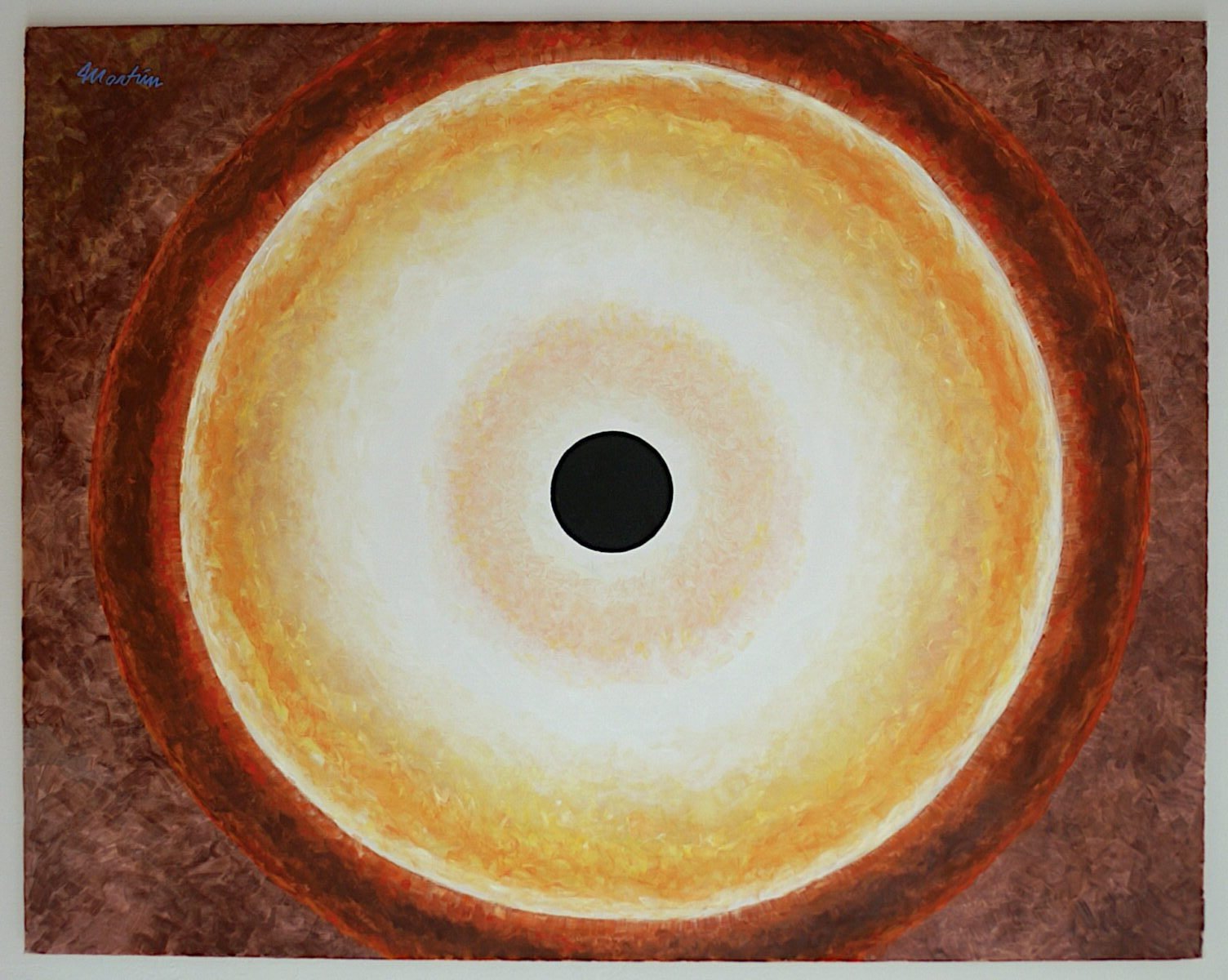 PLANCK von Martin Eller, Öl auf Leinwand, 2025 - Galerie Alte Schule