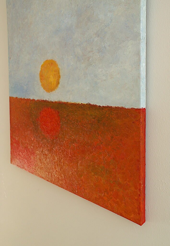 SOLARIS von Martin Eller, Seitenansicht von rechts - Galerie Ale Schule