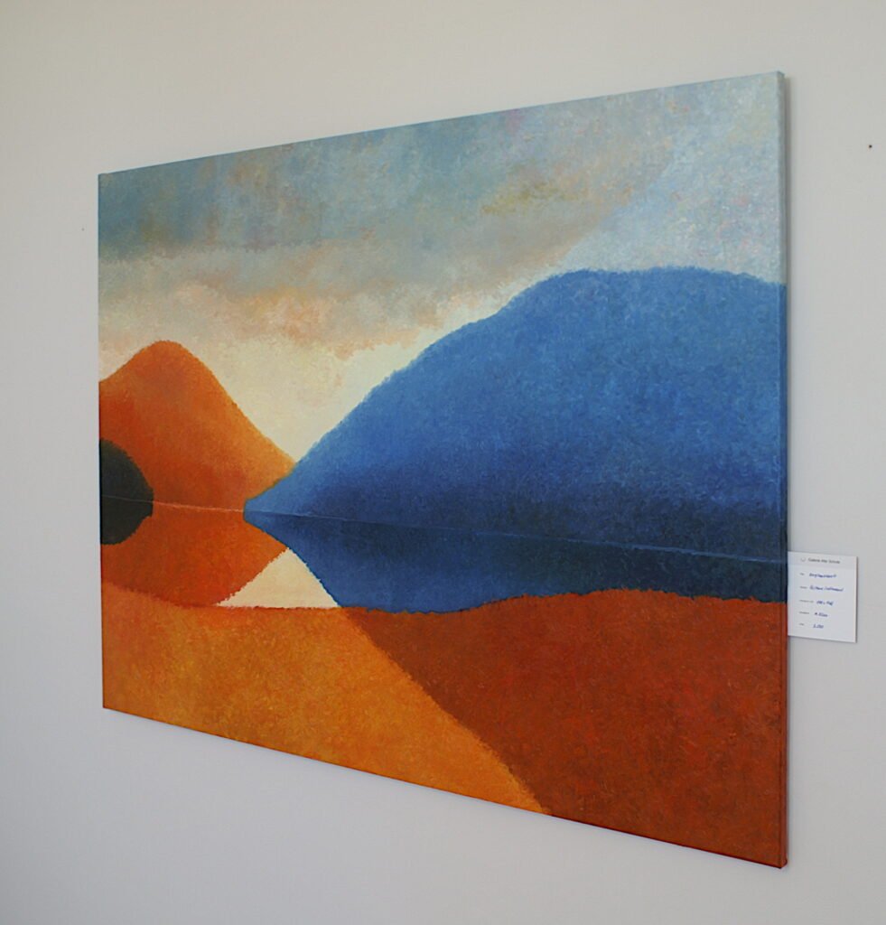 BERGLANDSCHAFT von Martin Eller, Ansicht von rechts - Galerie Alte Schule